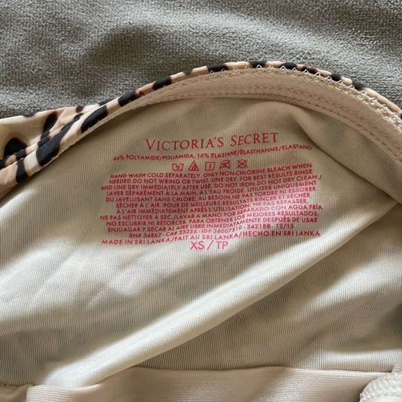 Victoria's Secret Leopard Print Skirted One Piece Swimsuit Dress - Picture 4 of 7